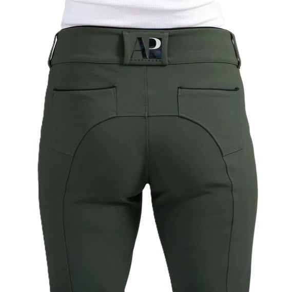 AP Hassinger Women's Sedgefield Knee Patch Front Zip Breech-2
