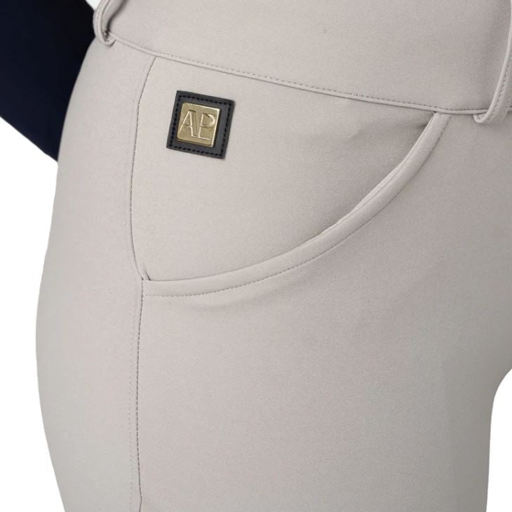 AP Hassinger Junior Heritage Knee Patch Front Zip Breech-zoom-3