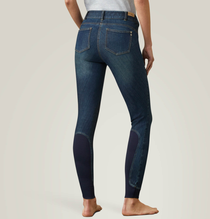 Ariat Halo Knee Patch Denim Breech - FINAL SALE-3
