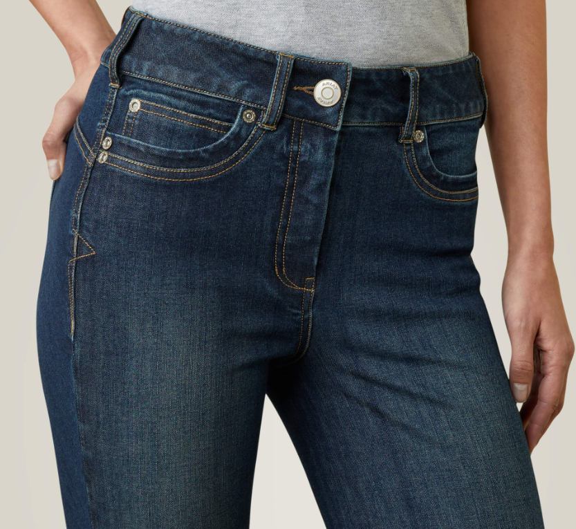 Ariat Halo Knee Patch Denim Breech - FINAL SALE-2