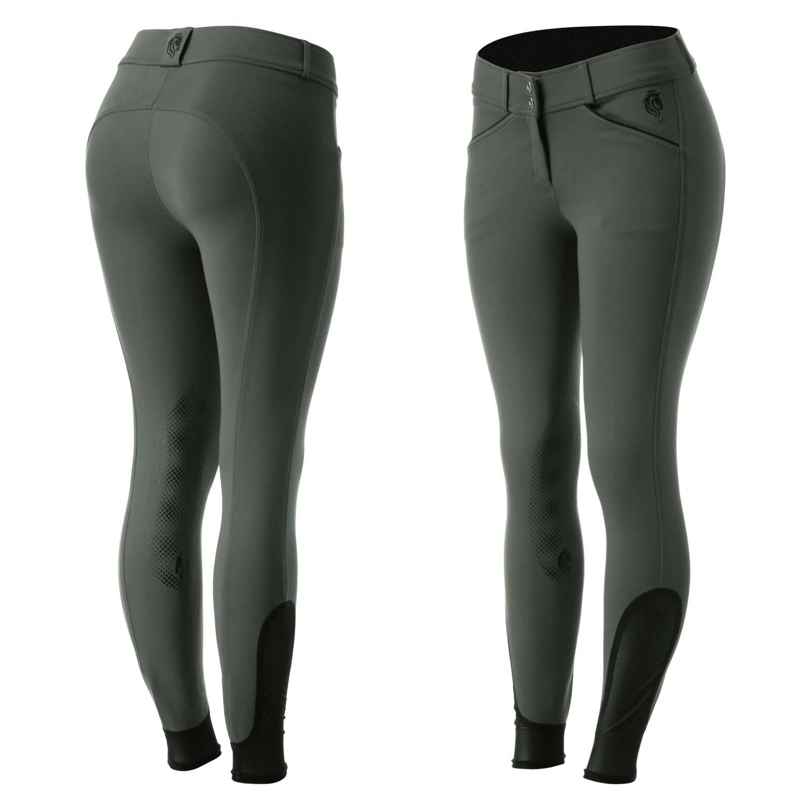 Equinavia Women's Astrid Silicone Knee Patch Breech-4