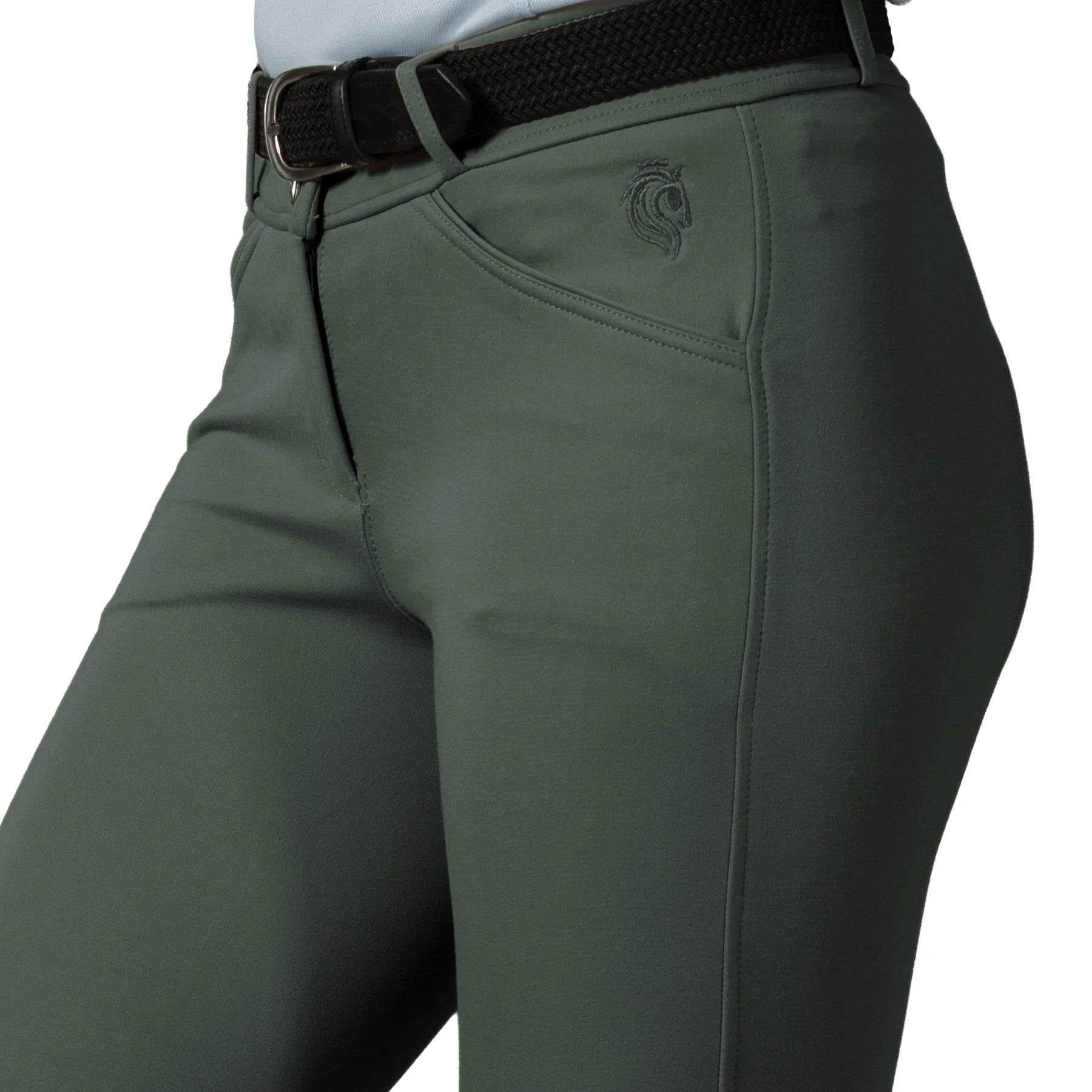 Equinavia Women's Astrid Silicone Knee Patch Breech-zoom-17