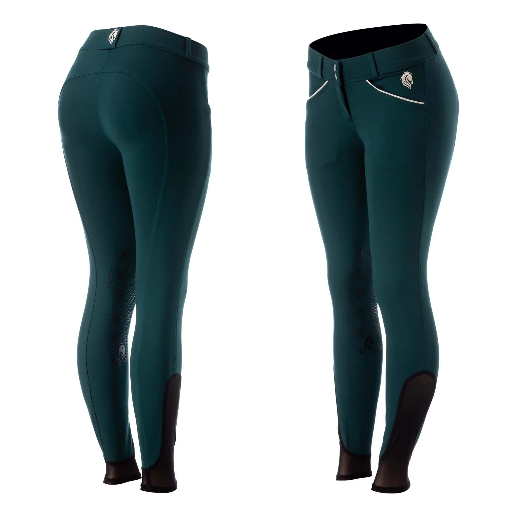 Equinavia Women's Astrid Silicone Knee Patch Breech-6