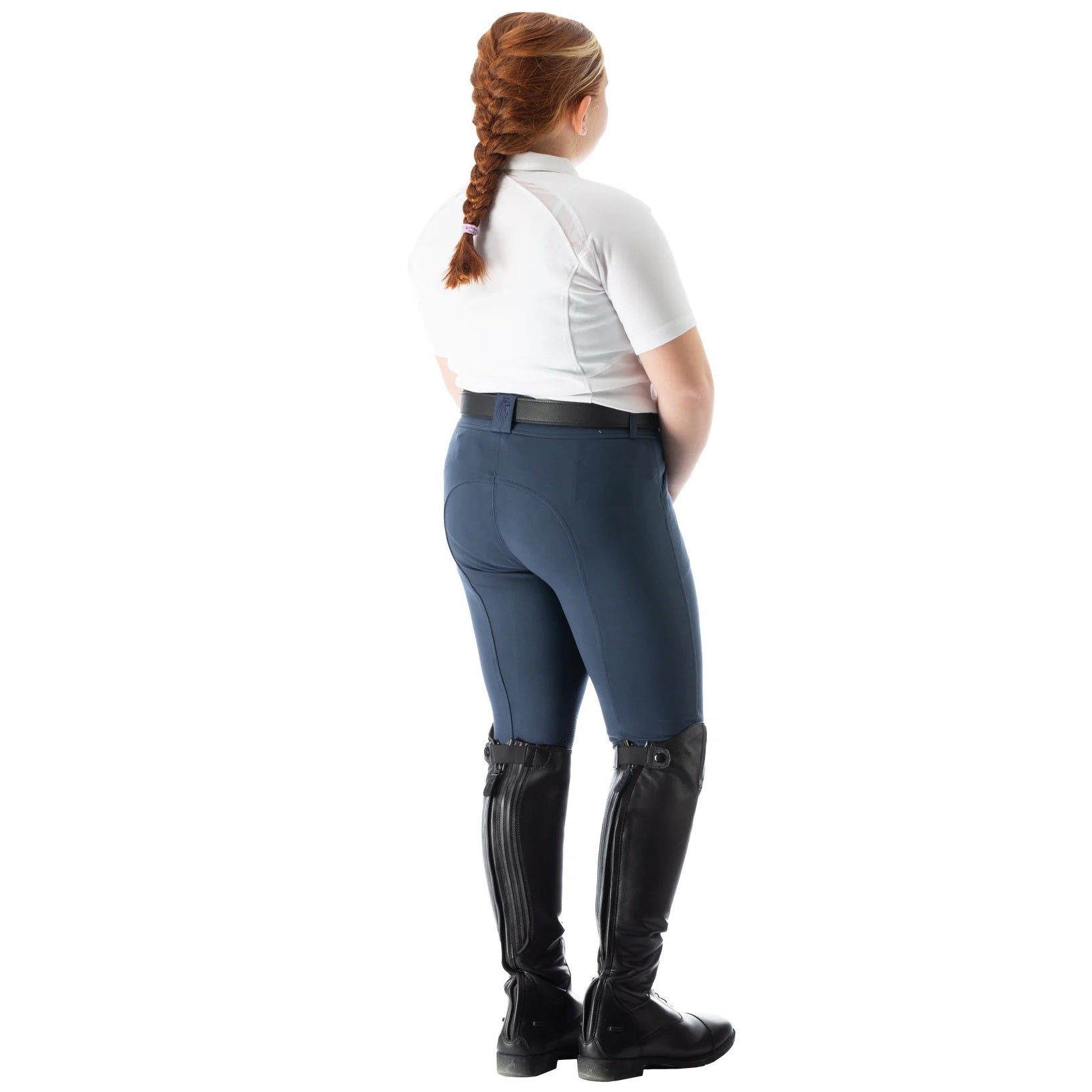 Equinavia Kids Greta Silicone Knee Patch Breech-zoom-8