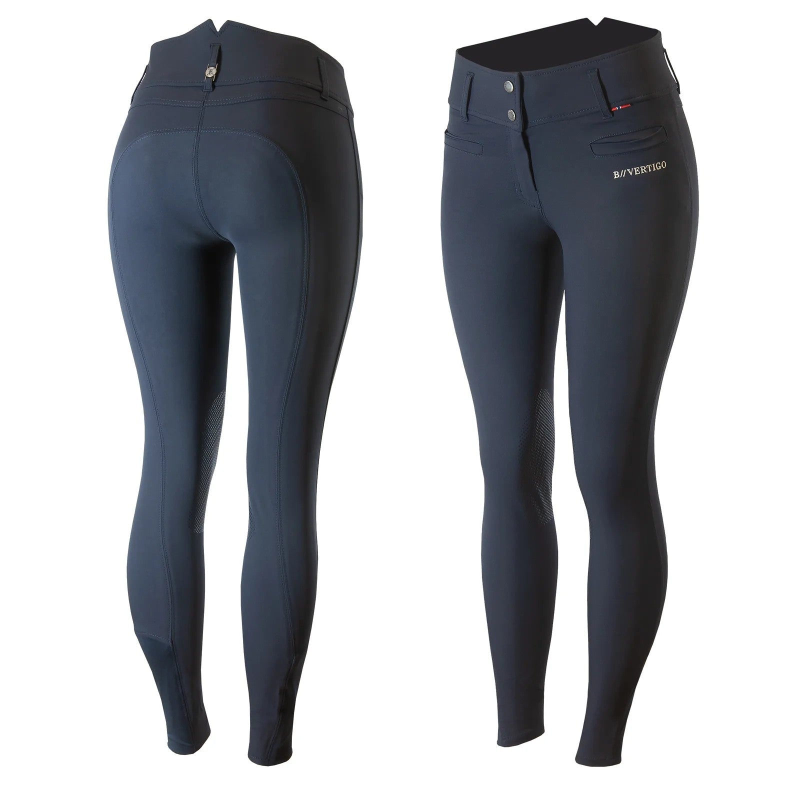 B Vertigo Women's Tiffany Knee Patch Breech-zoom-2