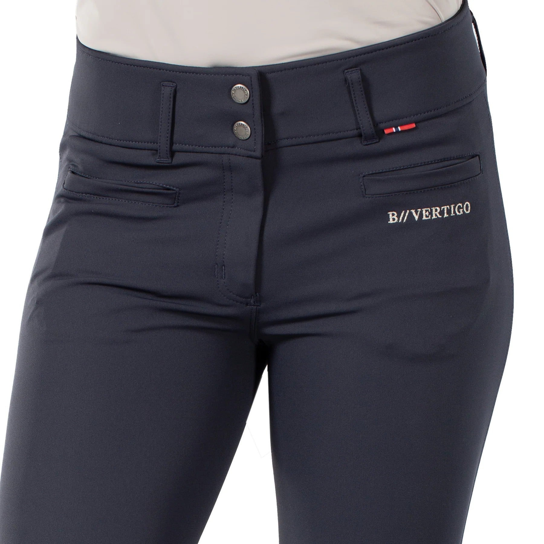 B Vertigo Women's Tiffany Knee Patch Breech-7