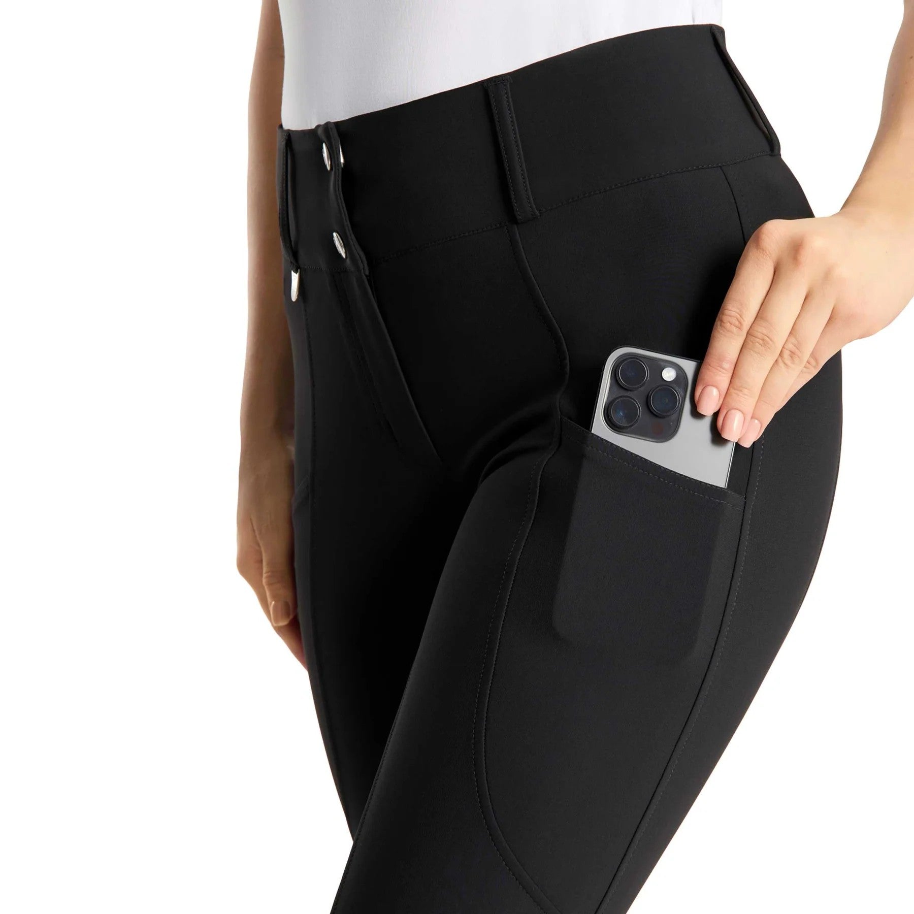 Horze Women's Grand Prix Pro Knee Patch Breeches-6