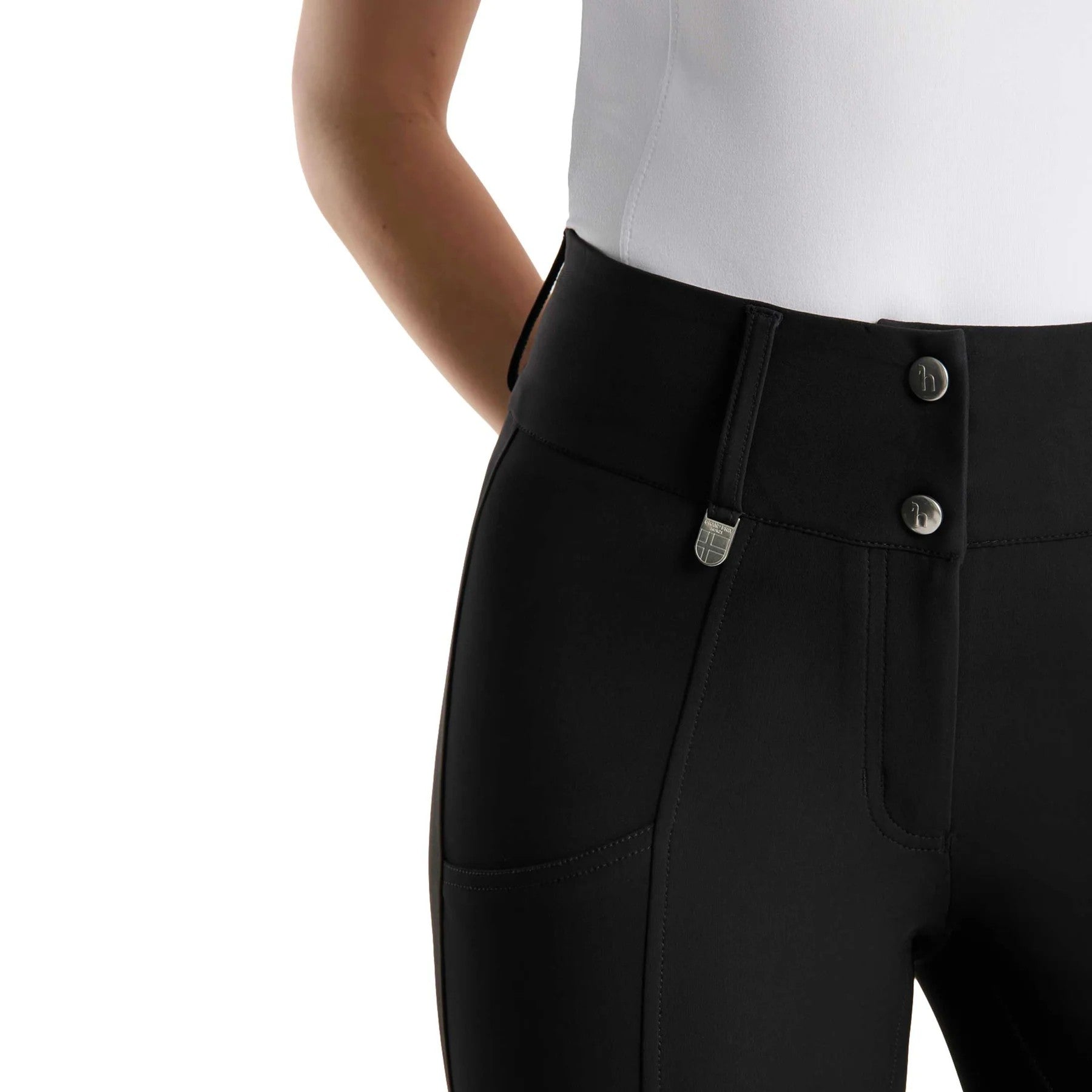 Horze Women's Grand Prix Pro Knee Patch Breeches-zoom-8