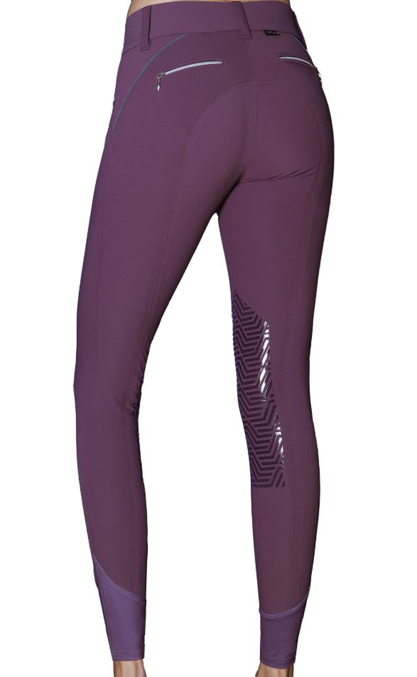 GhoDho Women's Aubrie Pro Silicone Knee Patch Breech - 6 Colors Available-18