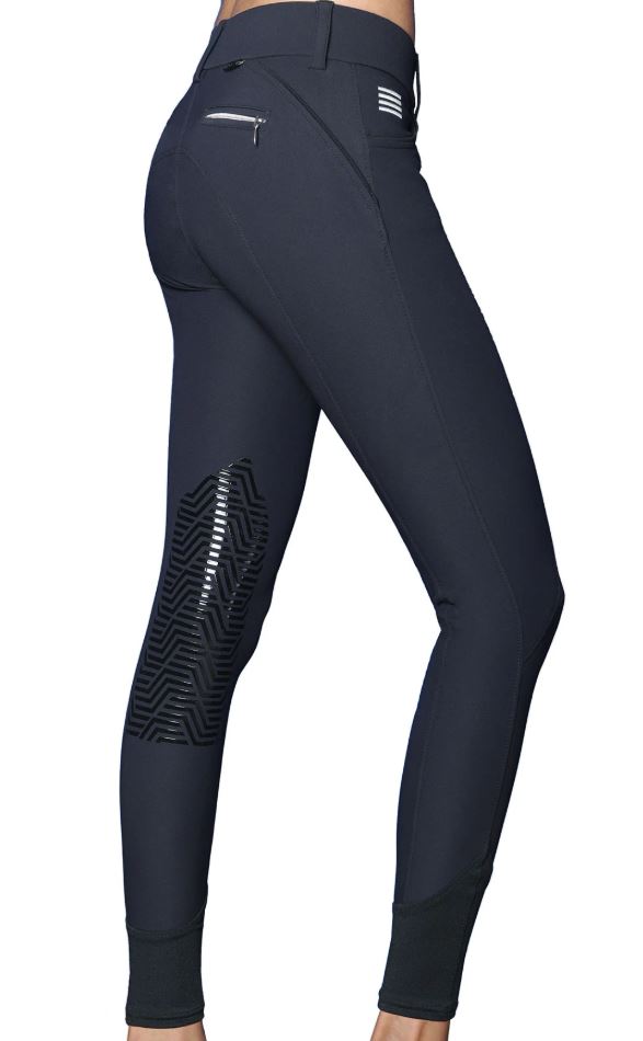 GhoDho Women's Aubrie Pro Silicone Knee Patch Breech - 6 Colors Available-7