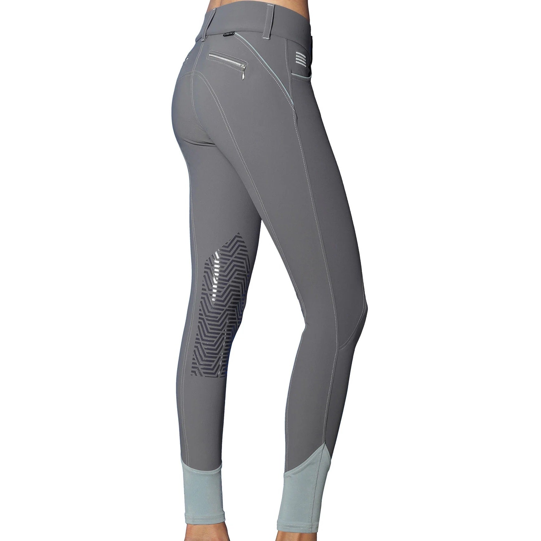 GhoDho Women's Aubrie Pro Silicone Knee Patch Breech