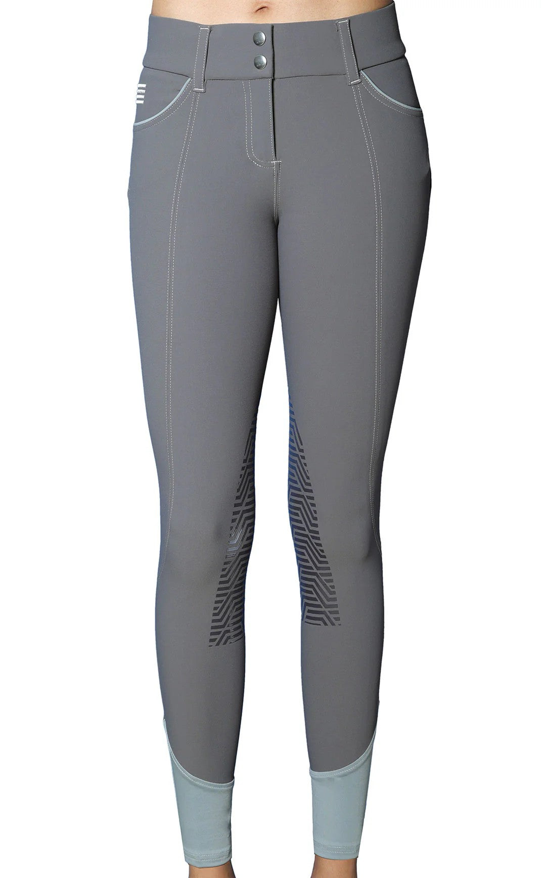 GhoDho Women's Aubrie Pro Silicone Knee Patch Breech - 6 Colors Available-20