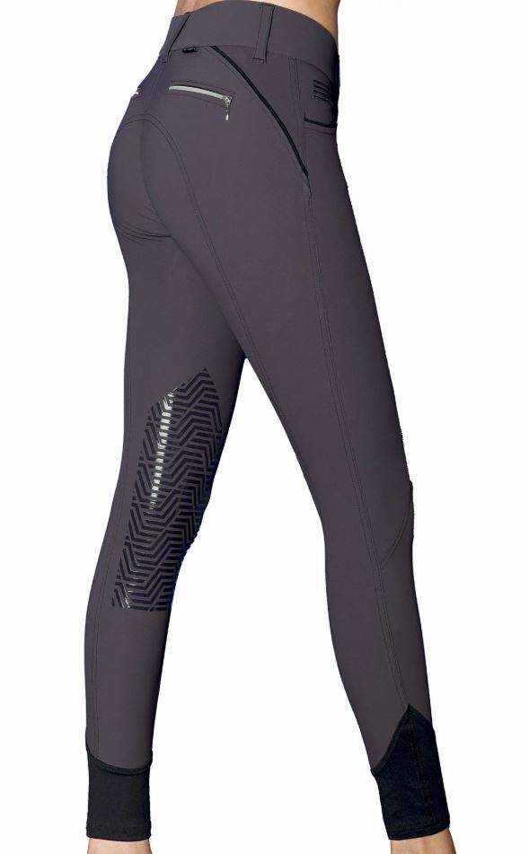 GhoDho Women's Aubrie Pro Silicone Knee Patch Breech - 6 Colors Available-zoom-4