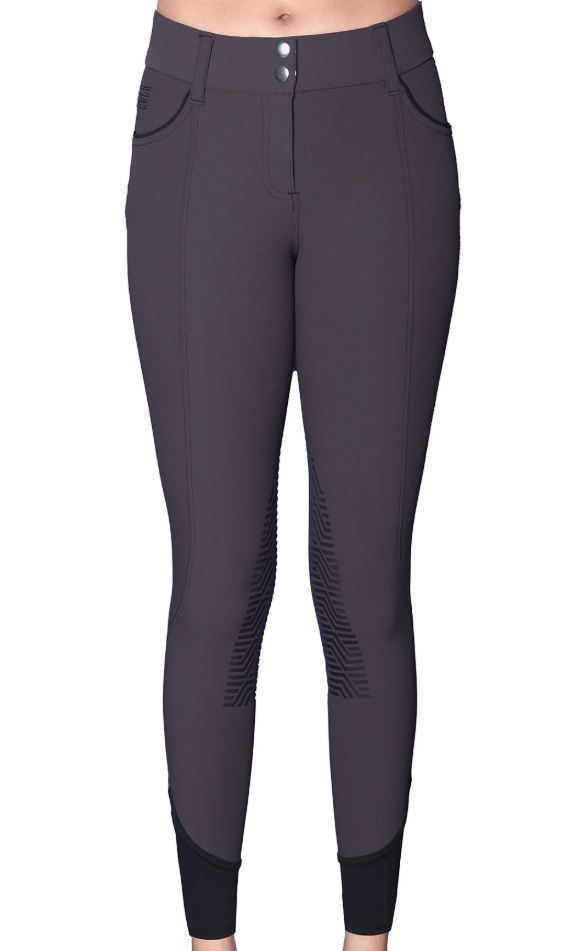 GhoDho Women's Aubrie Pro Silicone Knee Patch Breech - 6 Colors Available-13