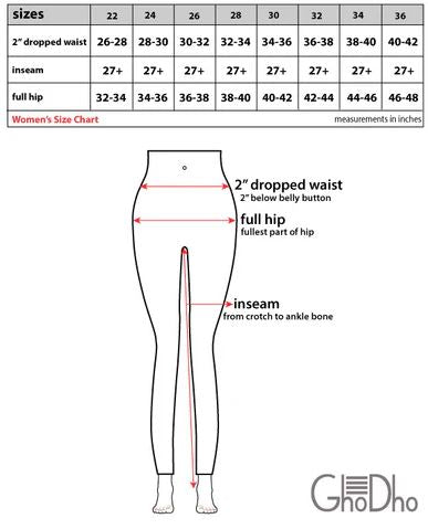GhoDho Women's Aubrie Pro Silicone Knee Patch Breech - 6 Colors Available-23