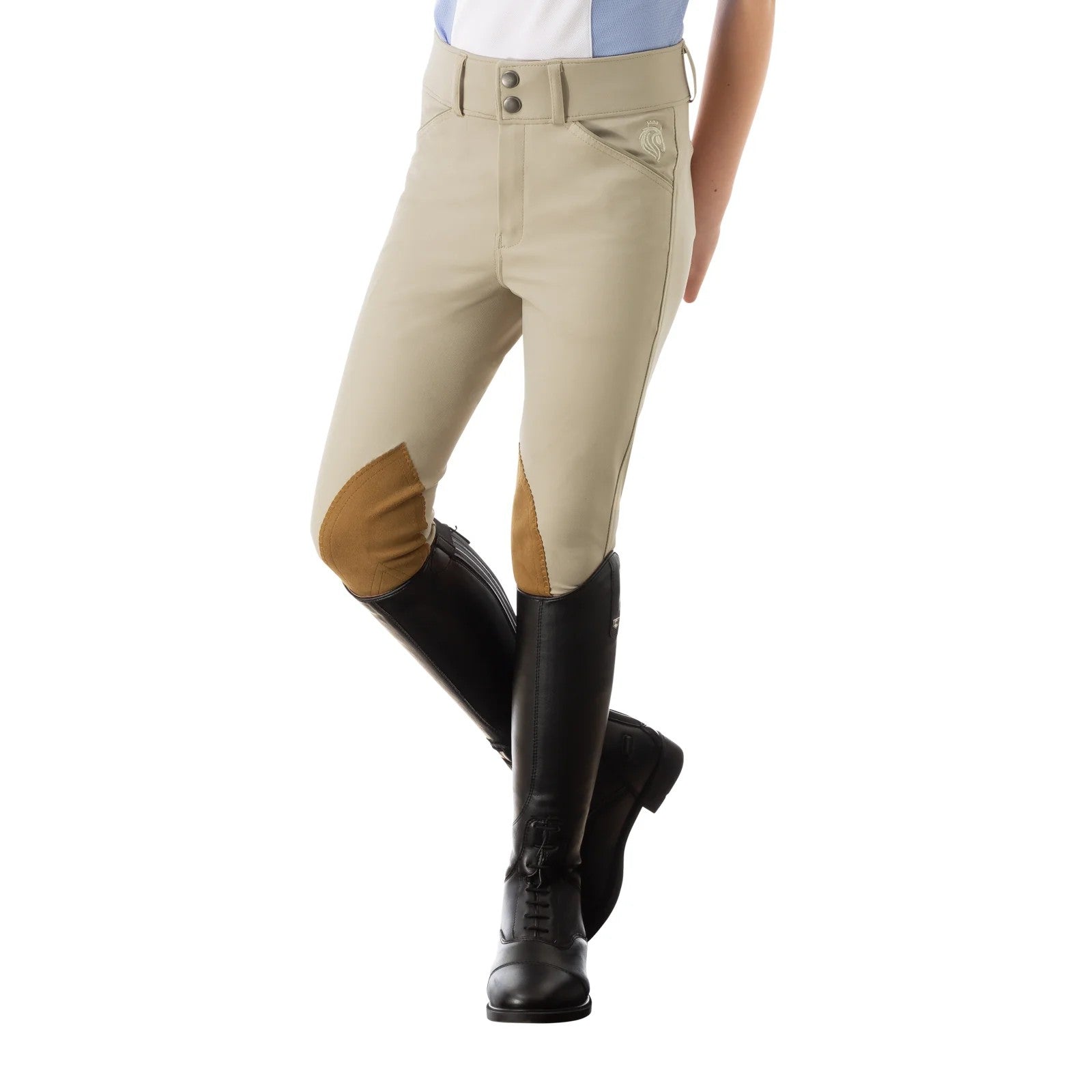 Equinavia Kids Tuva Knee Patch Show Breech-zoom-1