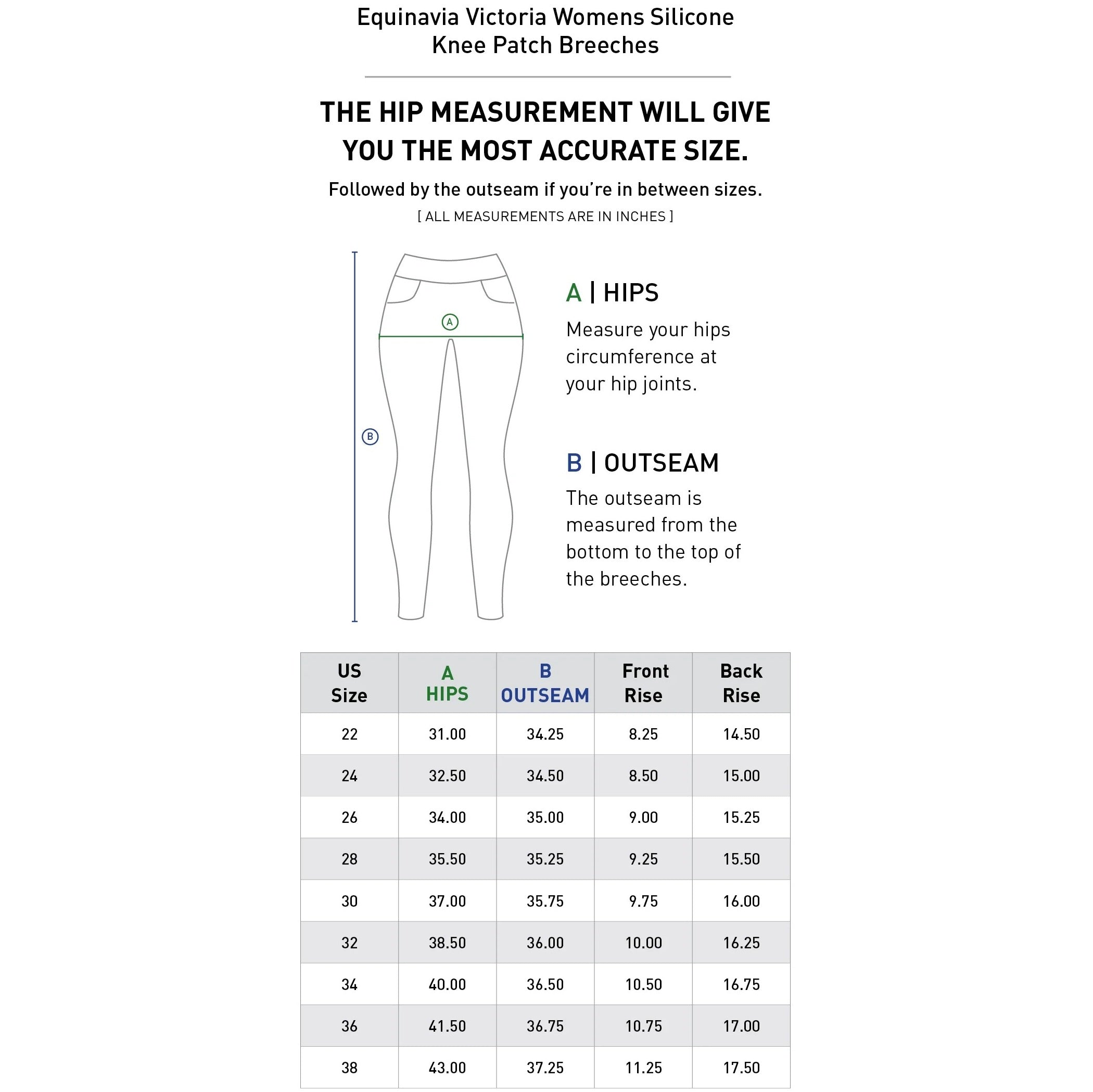 Equinavia Women's Victoria Silicone Knee Patch Breech-zoom-3