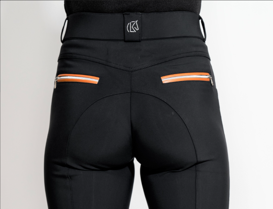 KL Select Gabrielle Knee Patch Breech-11