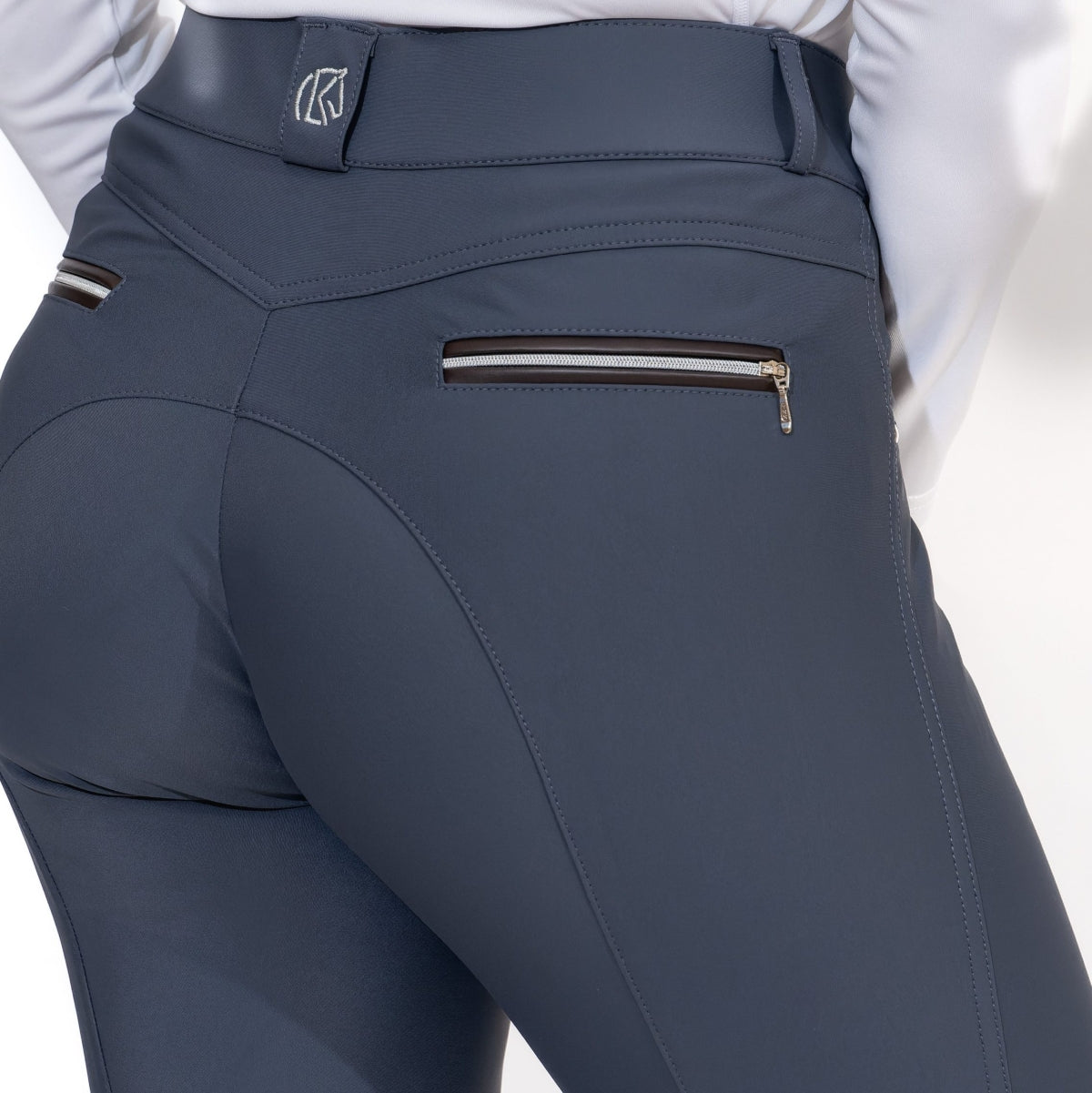 KL Select Women's Gabrielle Knee Patch Breech-zoom-3
