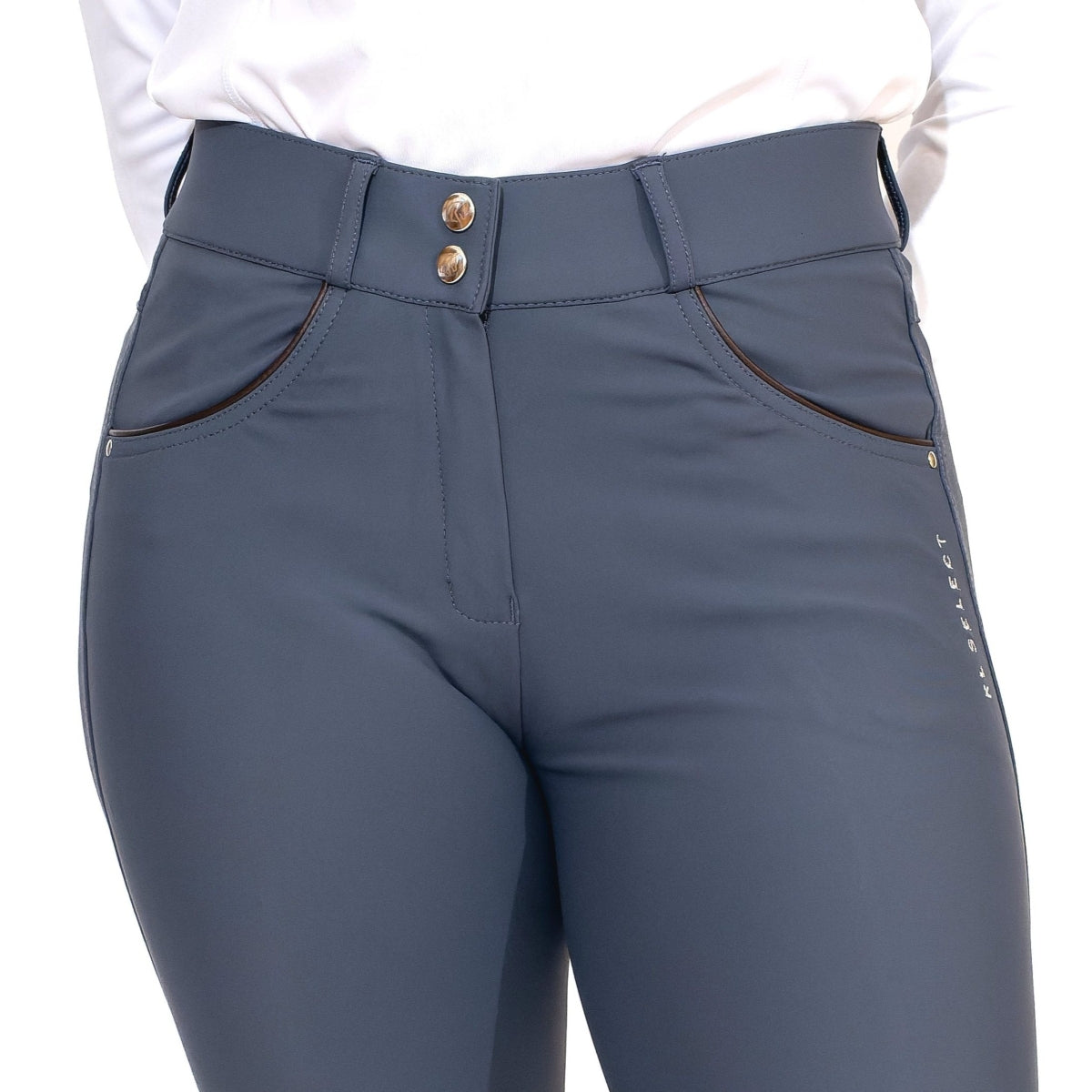KL Select Women's Gabrielle Knee Patch Breech-zoom-10
