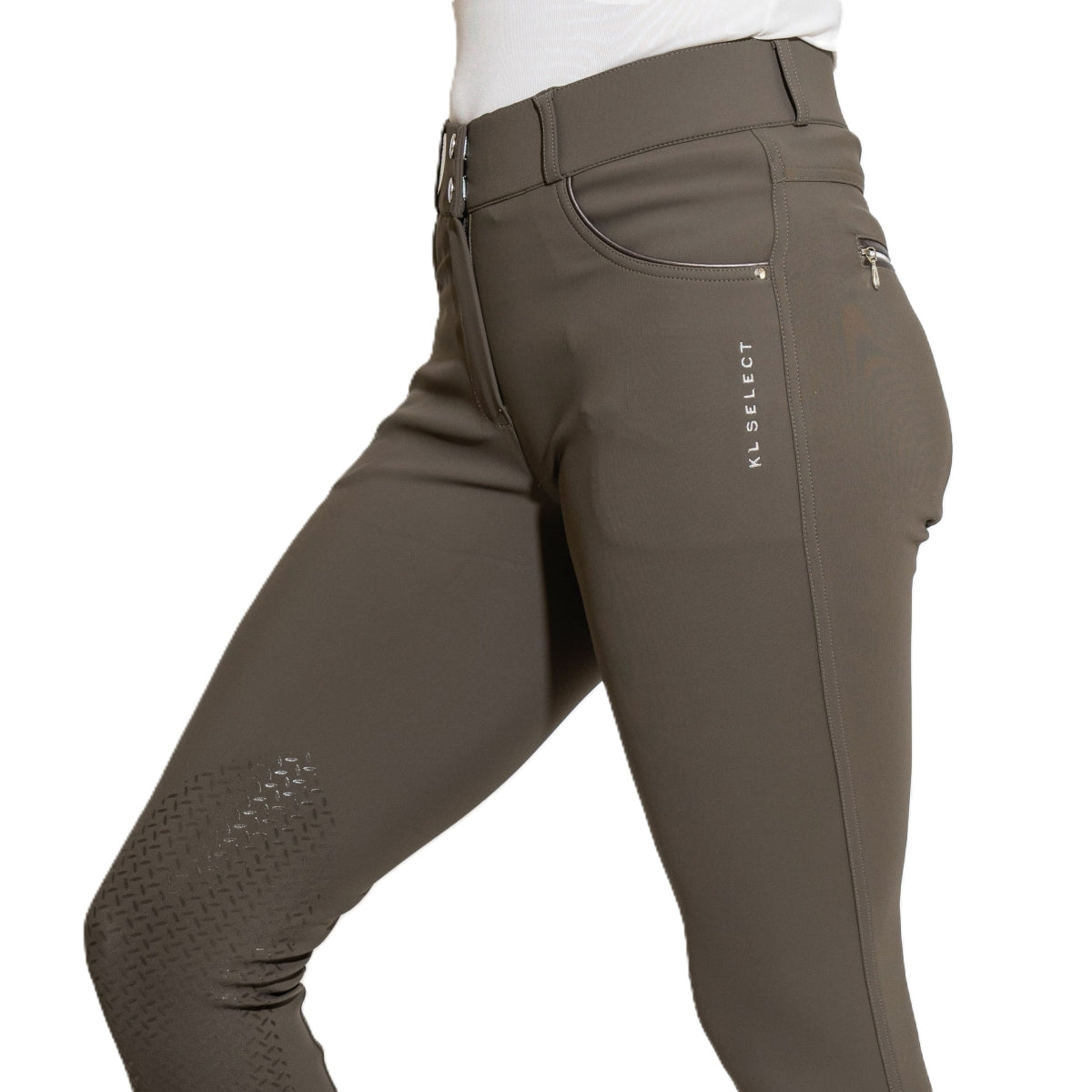 KL Select Women's Gabrielle Knee Patch Breech-zoom-2