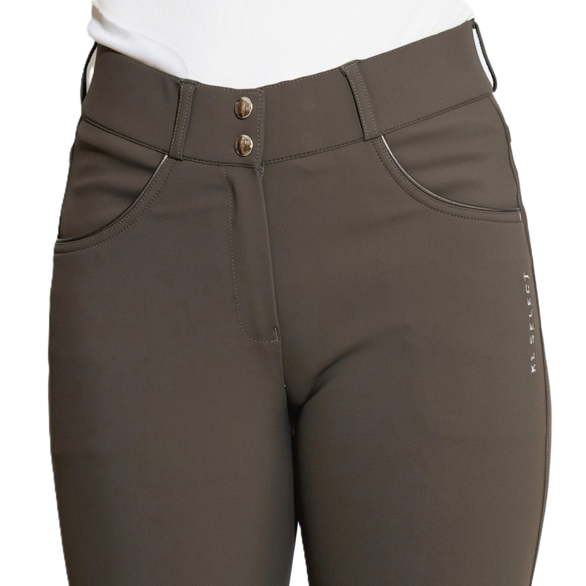 KL Select Women's Gabrielle Knee Patch Breech-zoom-15
