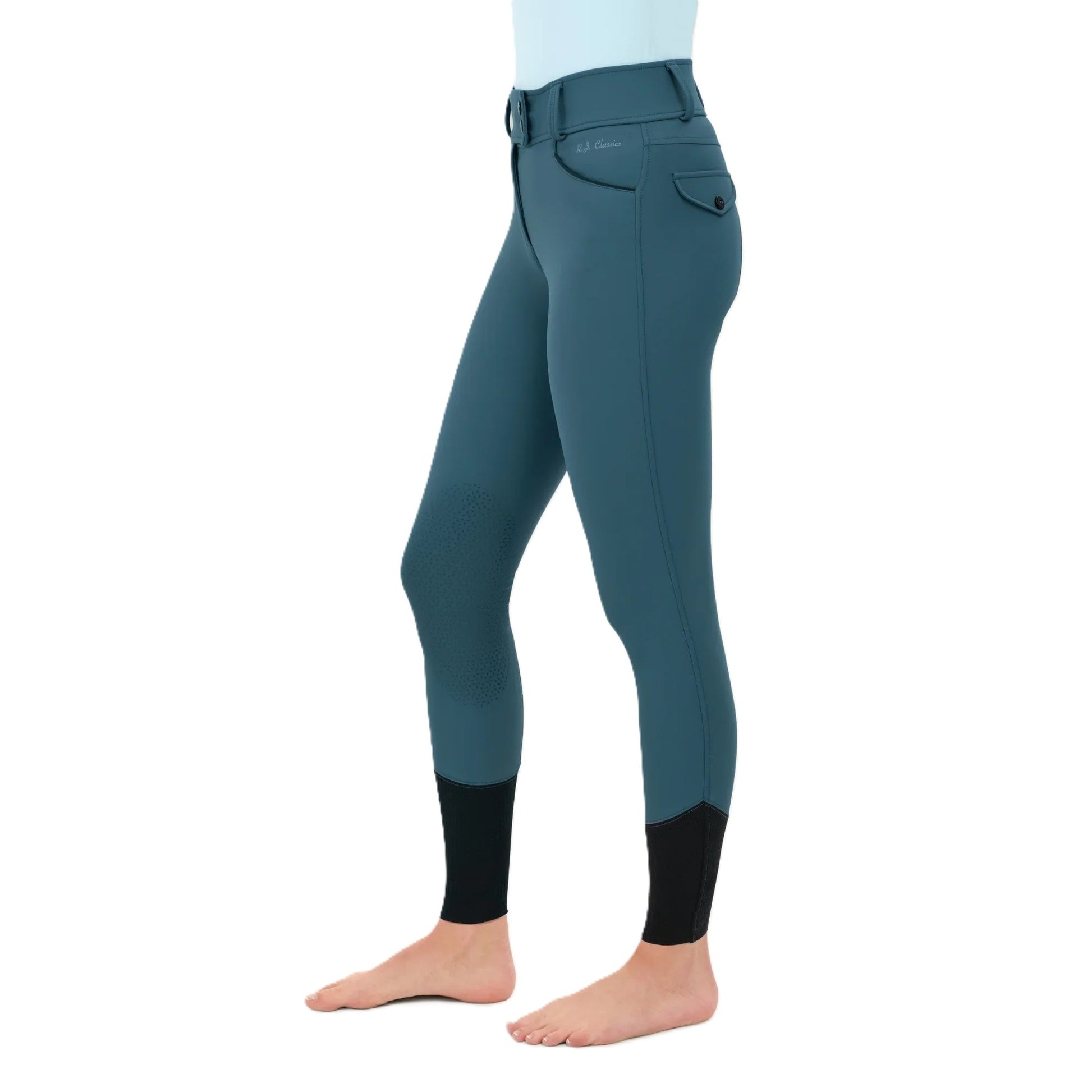 RJ Classics Women's Margot Luxe-Tek Knee Patch Breeches-4