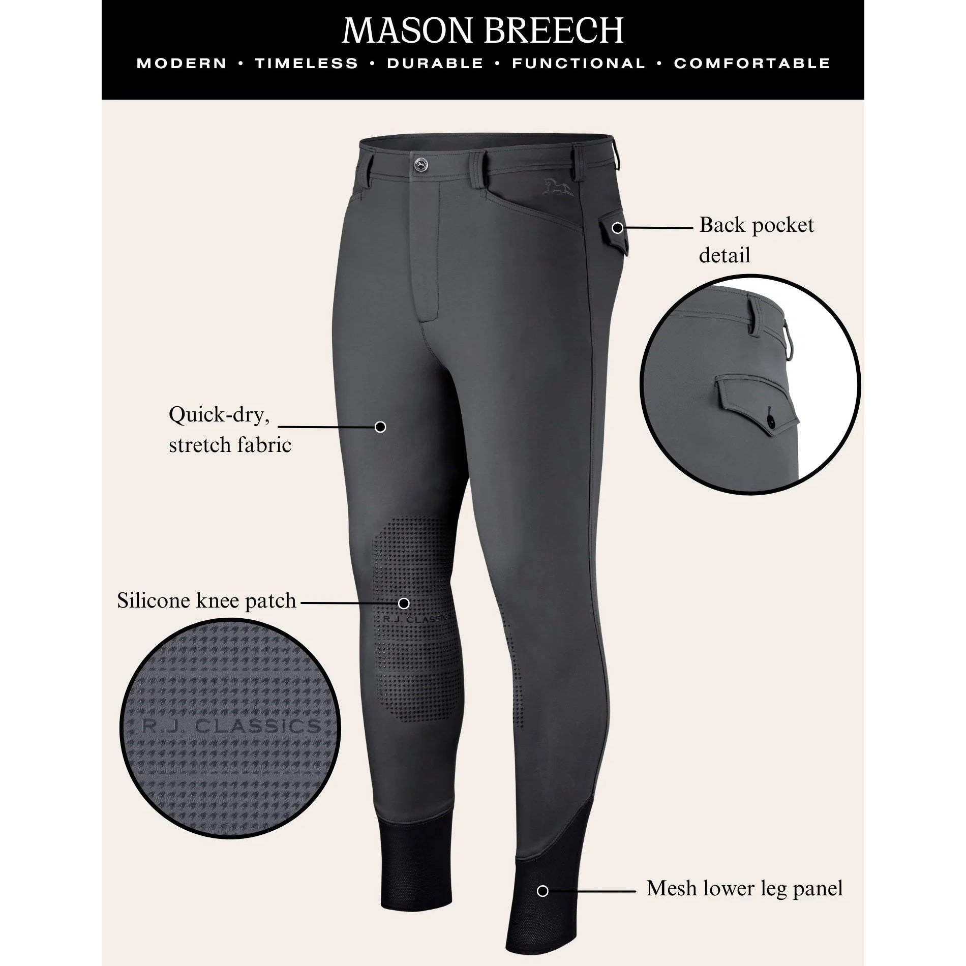 RJ Classics Men's Mason Breech-9
