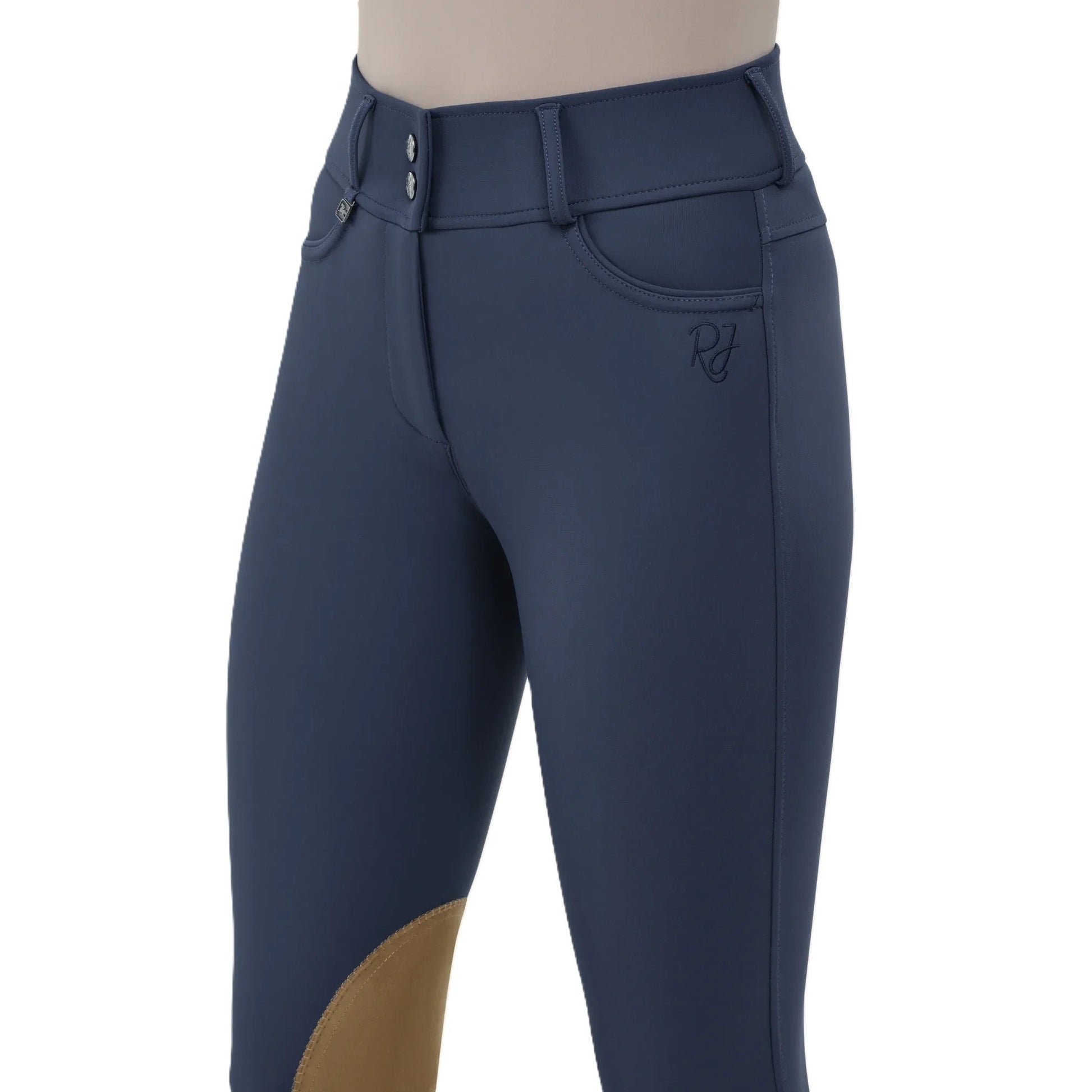 RJ Classics Women's Olivia Luxe-Tek Knee Patch Breeches-13