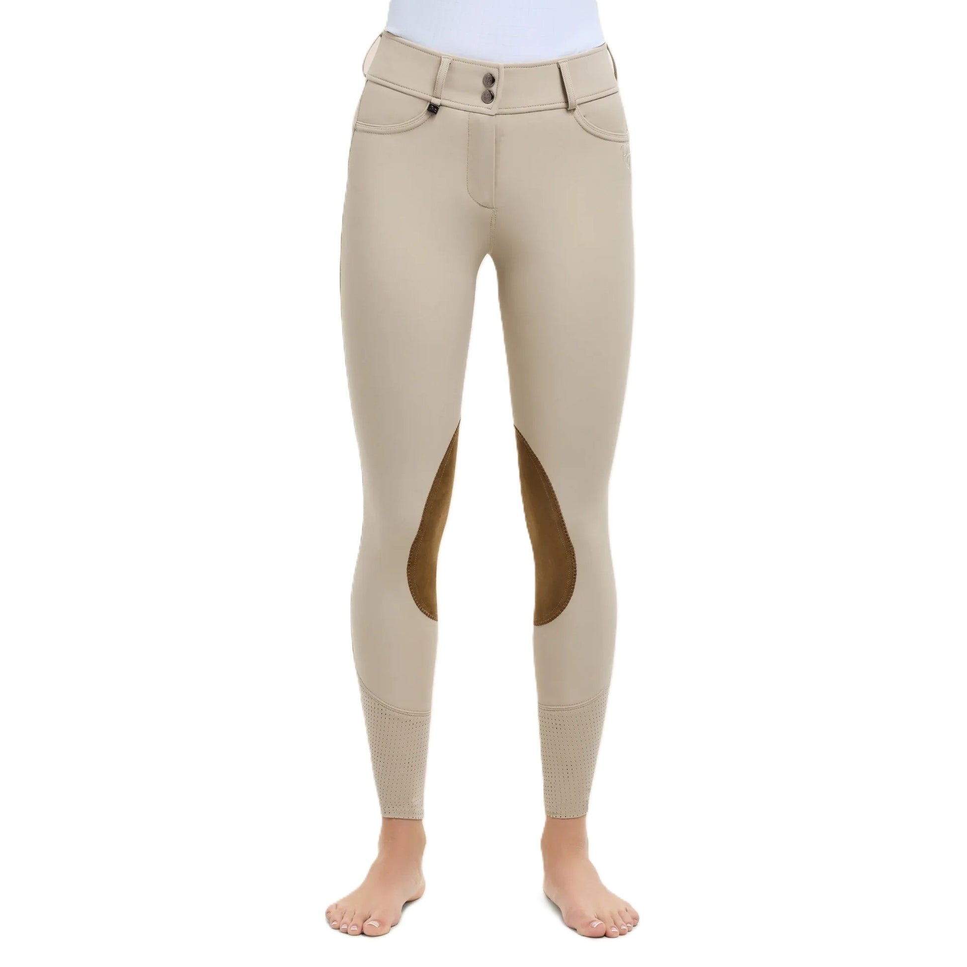 RJ Classics Women's Olivia Luxe-Tek Knee Patch Breeches-1