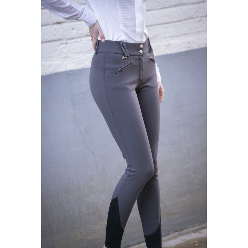 Pénélope Women's Rocky Knee Patch Breech-zoom-10