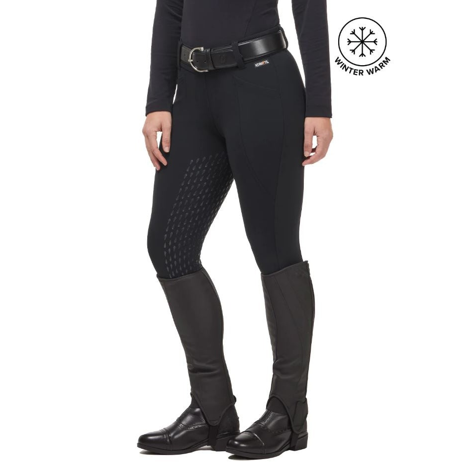 Kerrits Women's Fusion Fleece-Lined Full Leg Clinic Tight-zoom-1