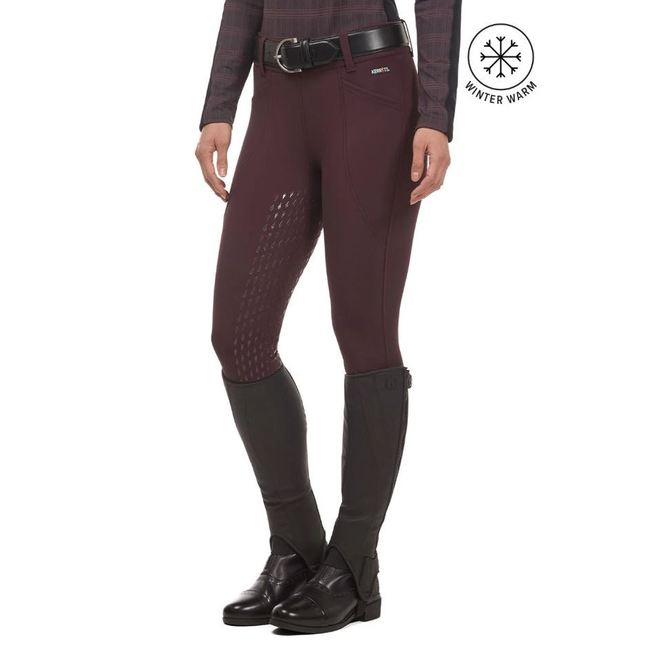 Kerrits Women's Fusion Fleece-Lined Full Leg Clinic Tight-4