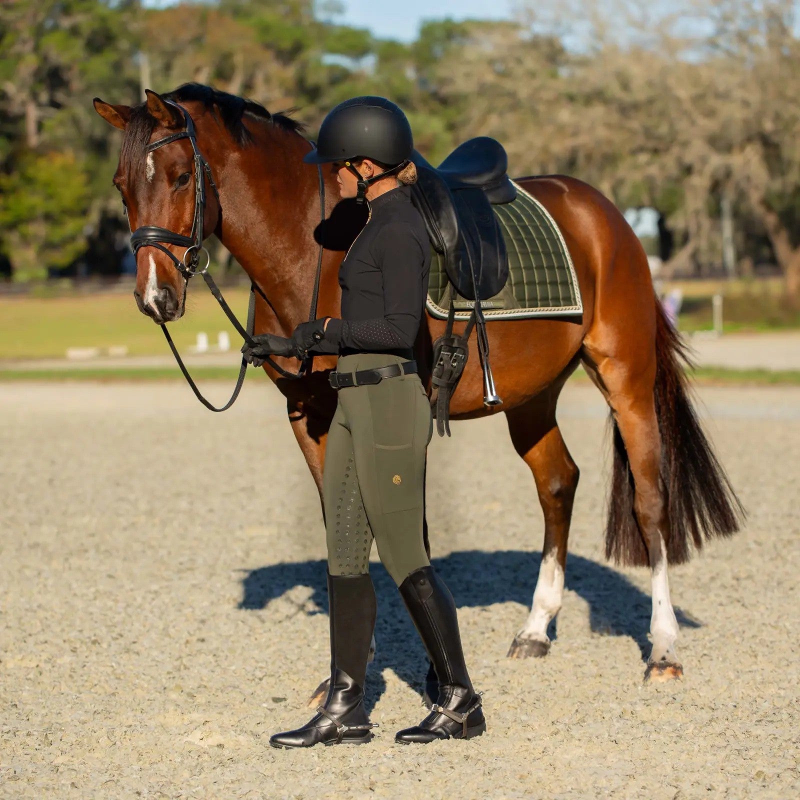 Equinavia Women's Inga Fusion Full Grip Tights-zoom-10