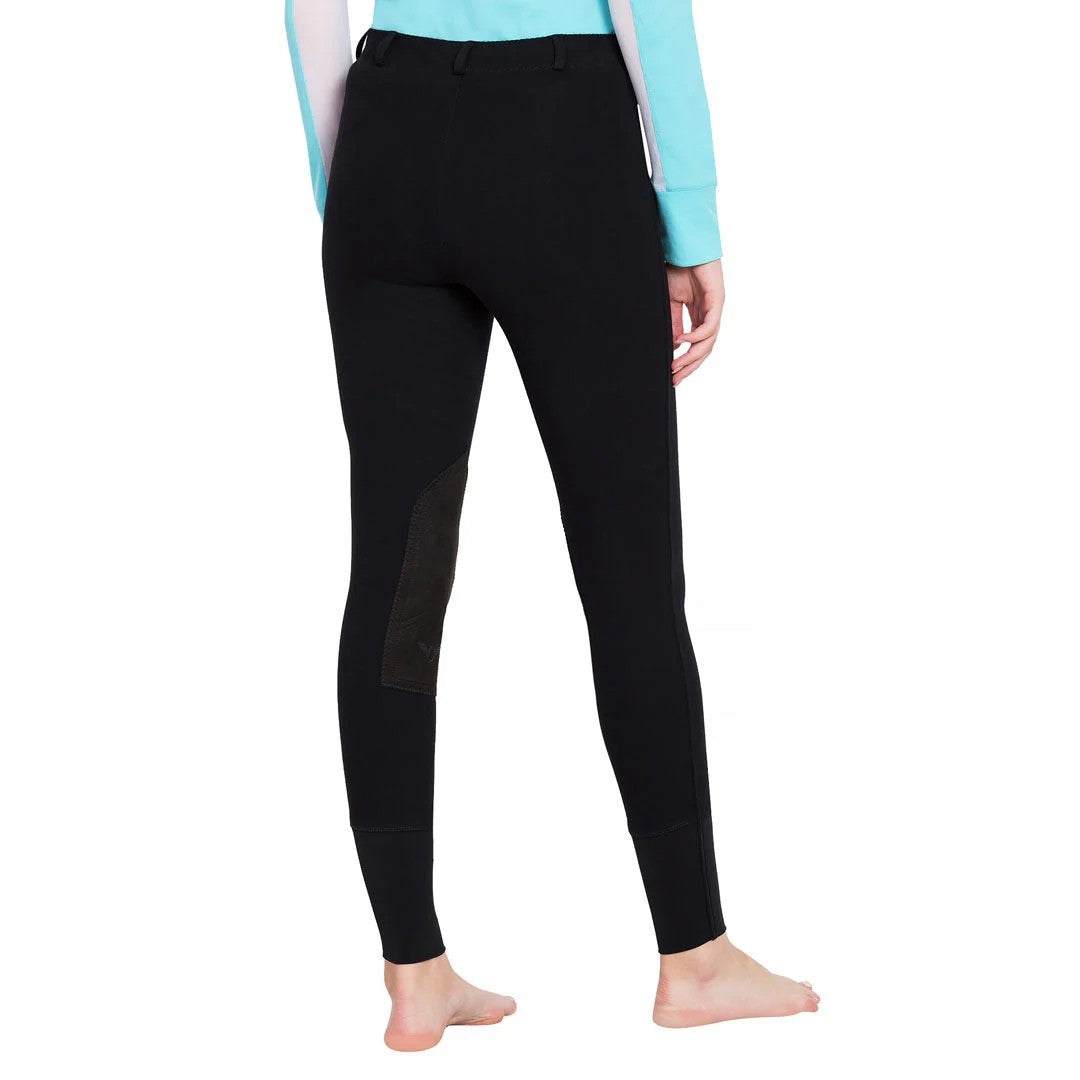 TuffRider Women's Starter Lowrise Pull-On Knee Patch Breeches-zoom-6