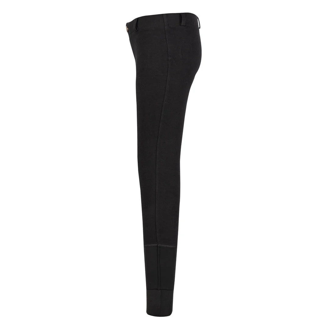 TuffRider Kids Starter Lowrise Pull-On Knee Patch Breeches-6