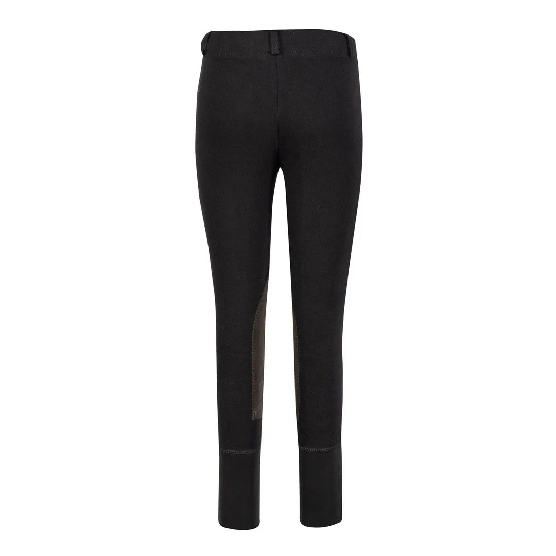 TuffRider Kids Starter Lowrise Pull-On Knee Patch Breeches-7