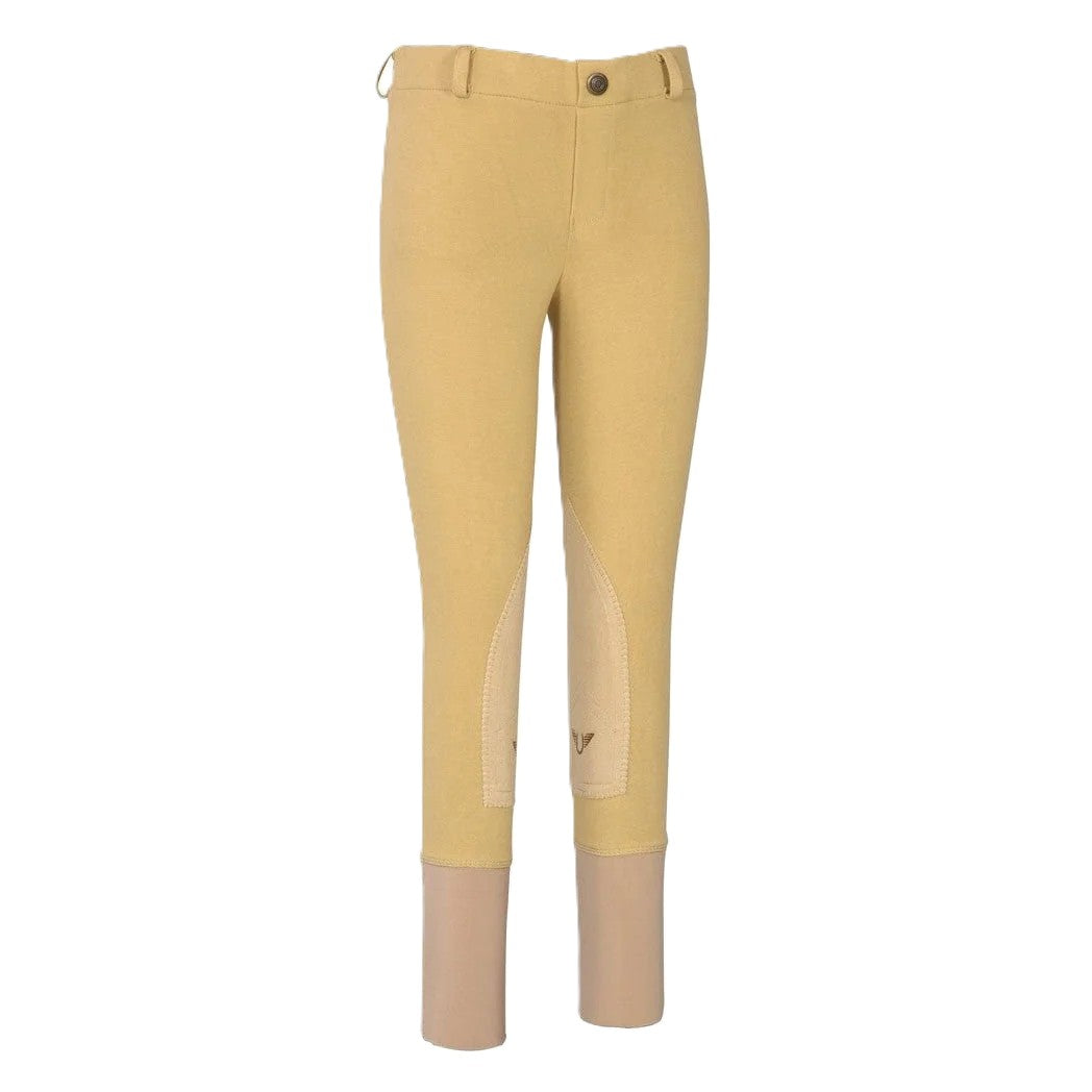 TuffRider Kids Starter Lowrise Pull-On Knee Patch Breeches-zoom-2