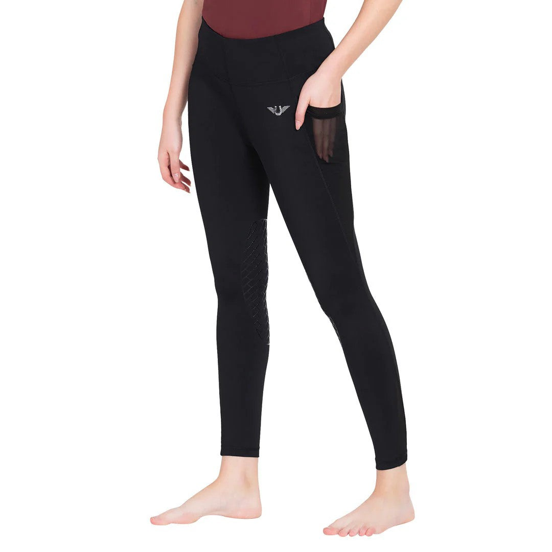 TuffRider Women's Minerva Mesh Pocket EquiCool Tights-3