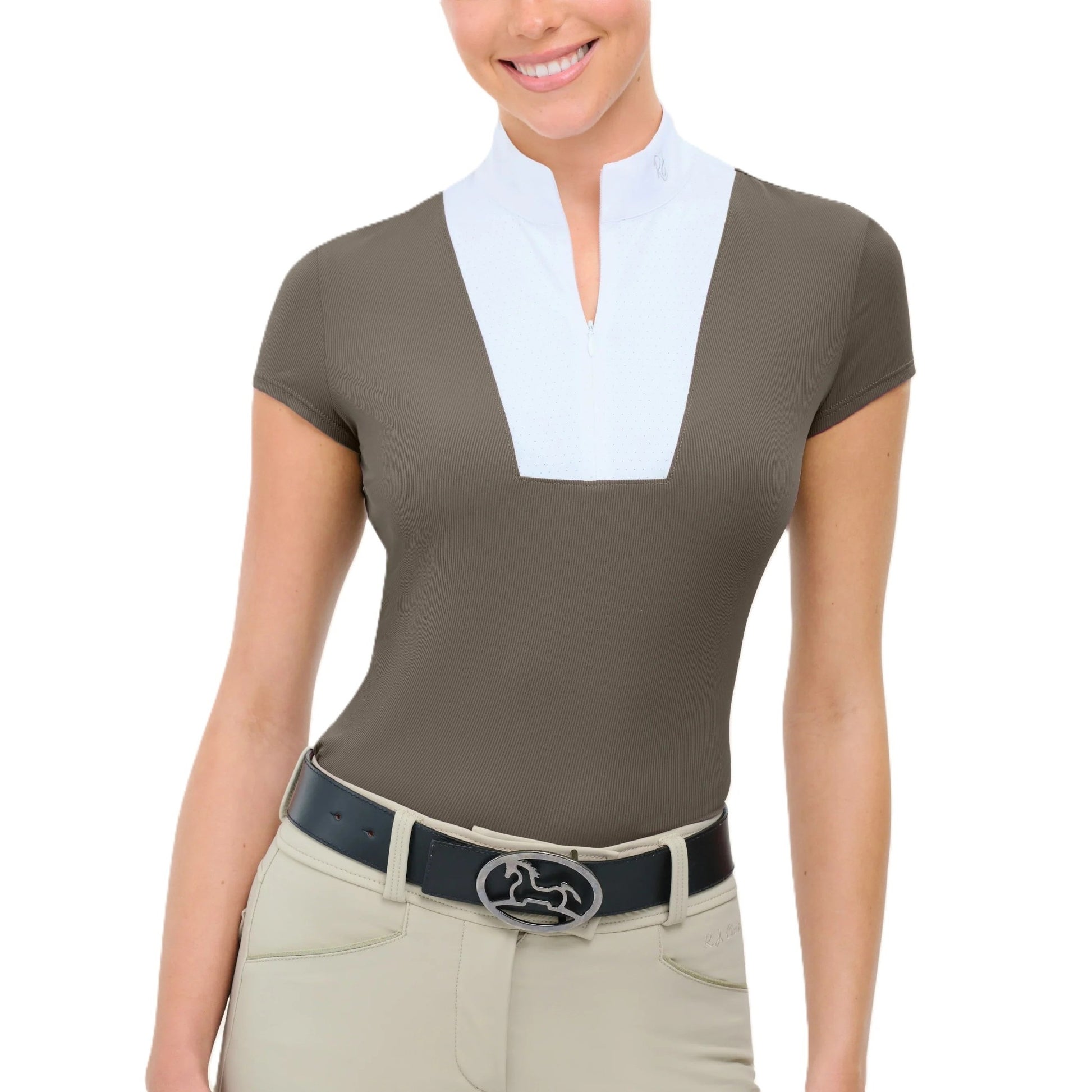RJ Classics Women's Celeste Short Sleeve Show Shirt-3