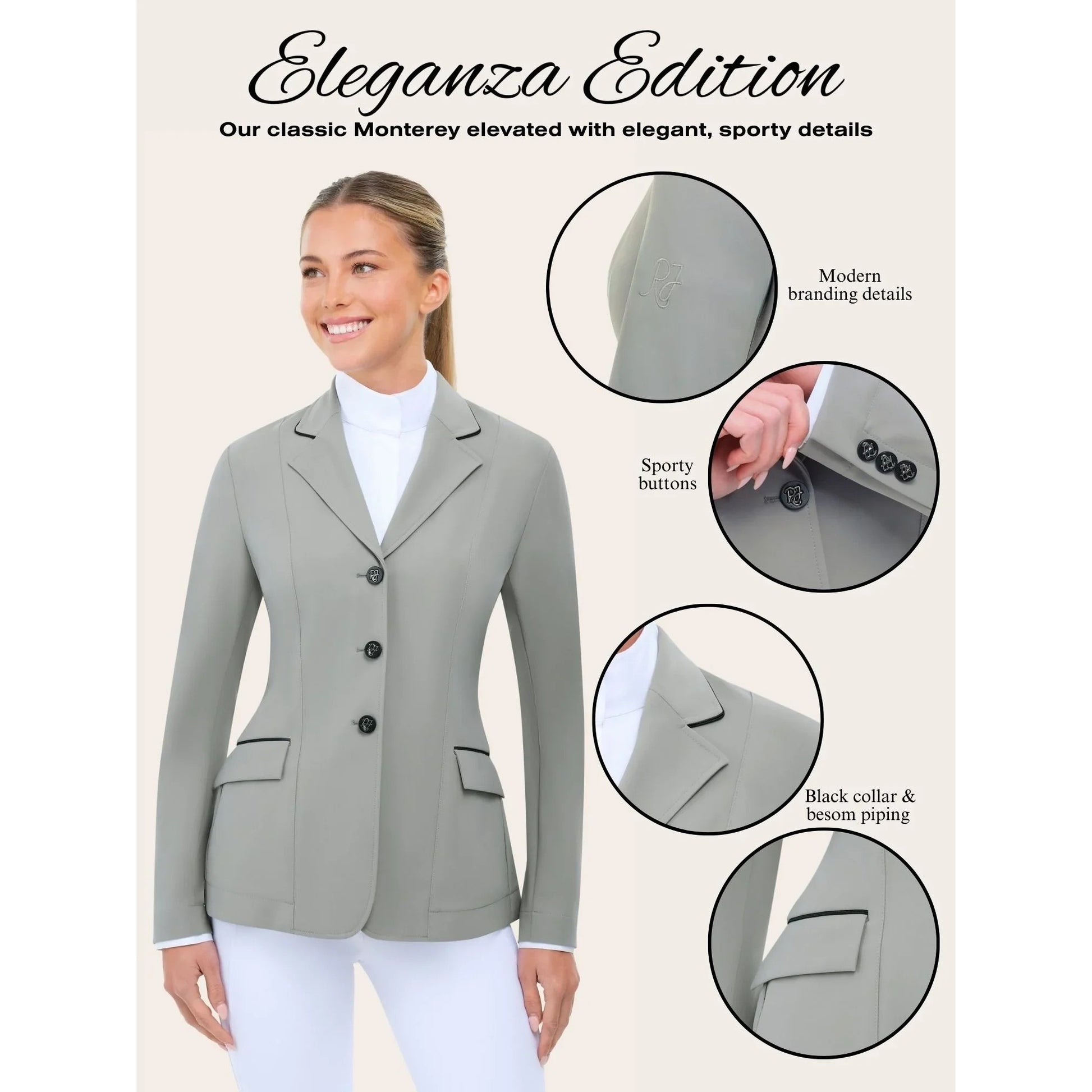 RJ Classics Women's Monterey Show Coat - Eleganza Edition-9