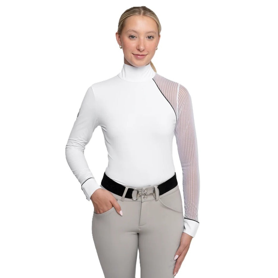AP Hassinger Women's Astra Long Sleeve Show Shirt-1