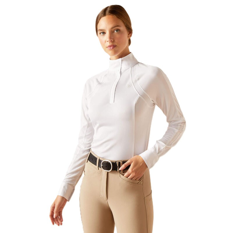 Ariat Women's Sunstopper 3.0 Pro Long Sleeve Show Shirt-zoom-1