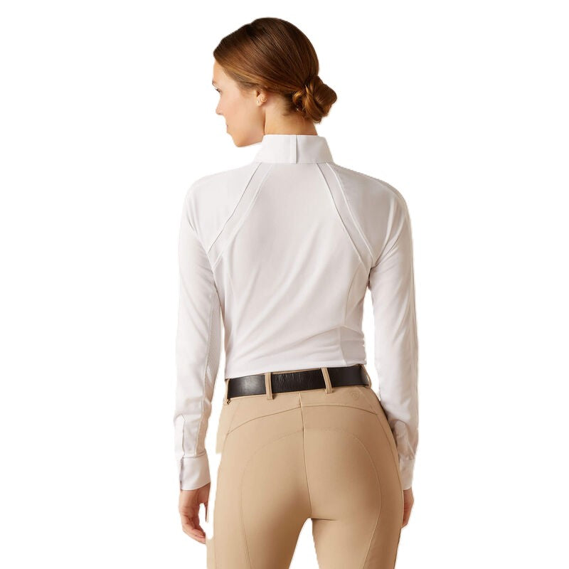 Ariat Women's Sunstopper 3.0 Pro Long Sleeve Show Shirt-4