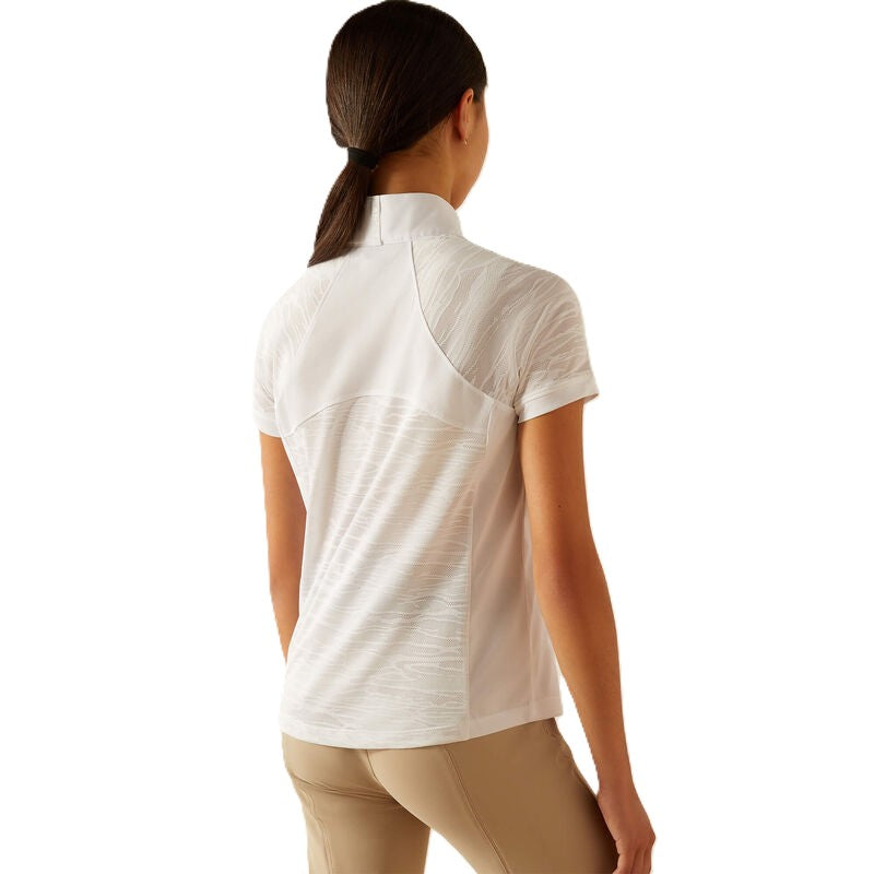 Ariat Girl's Aptos Vent 2.0 Short Sleeve Show Shirt-zoom-3
