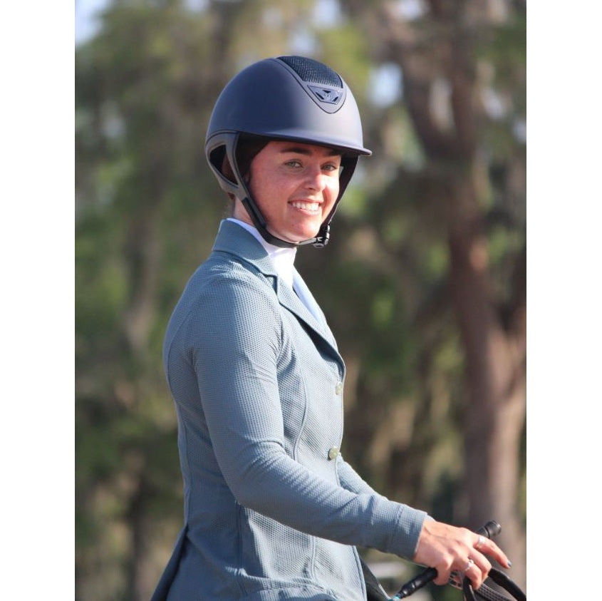 IRH XLT Helmet - Matte Navy/Matte Navy Frame-4