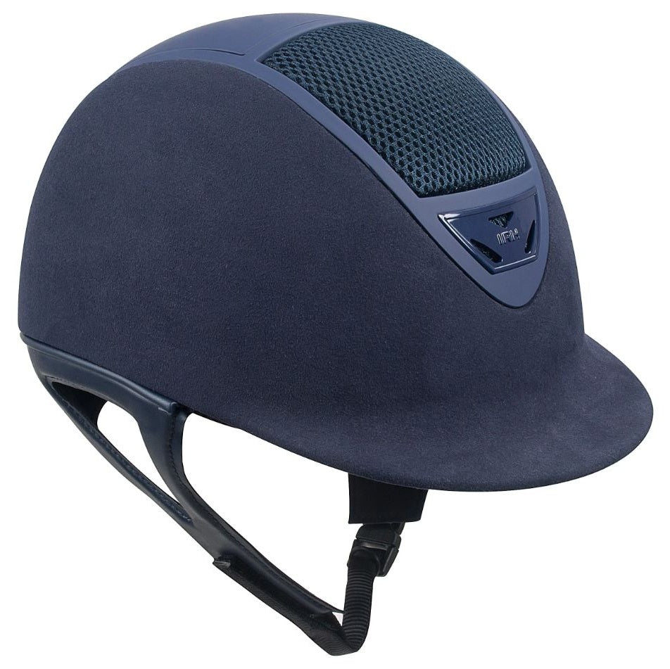 IRH XLT Helmet - Navy Amara Suede/Matte Navy Frame