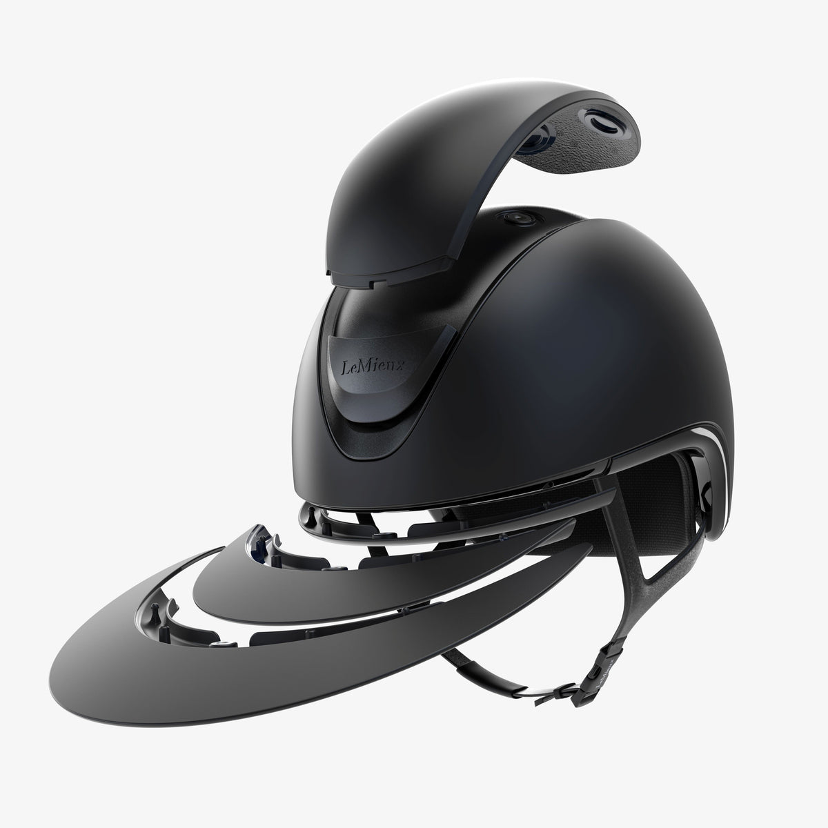 LeMieux Verv Competition Helmet - Matte Black-2