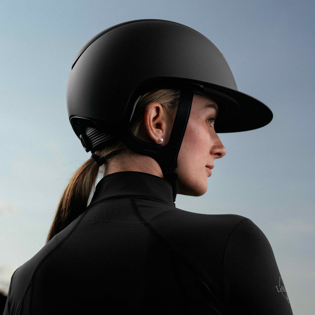 LeMieux Verv Competition Helmet - Matte Black-3