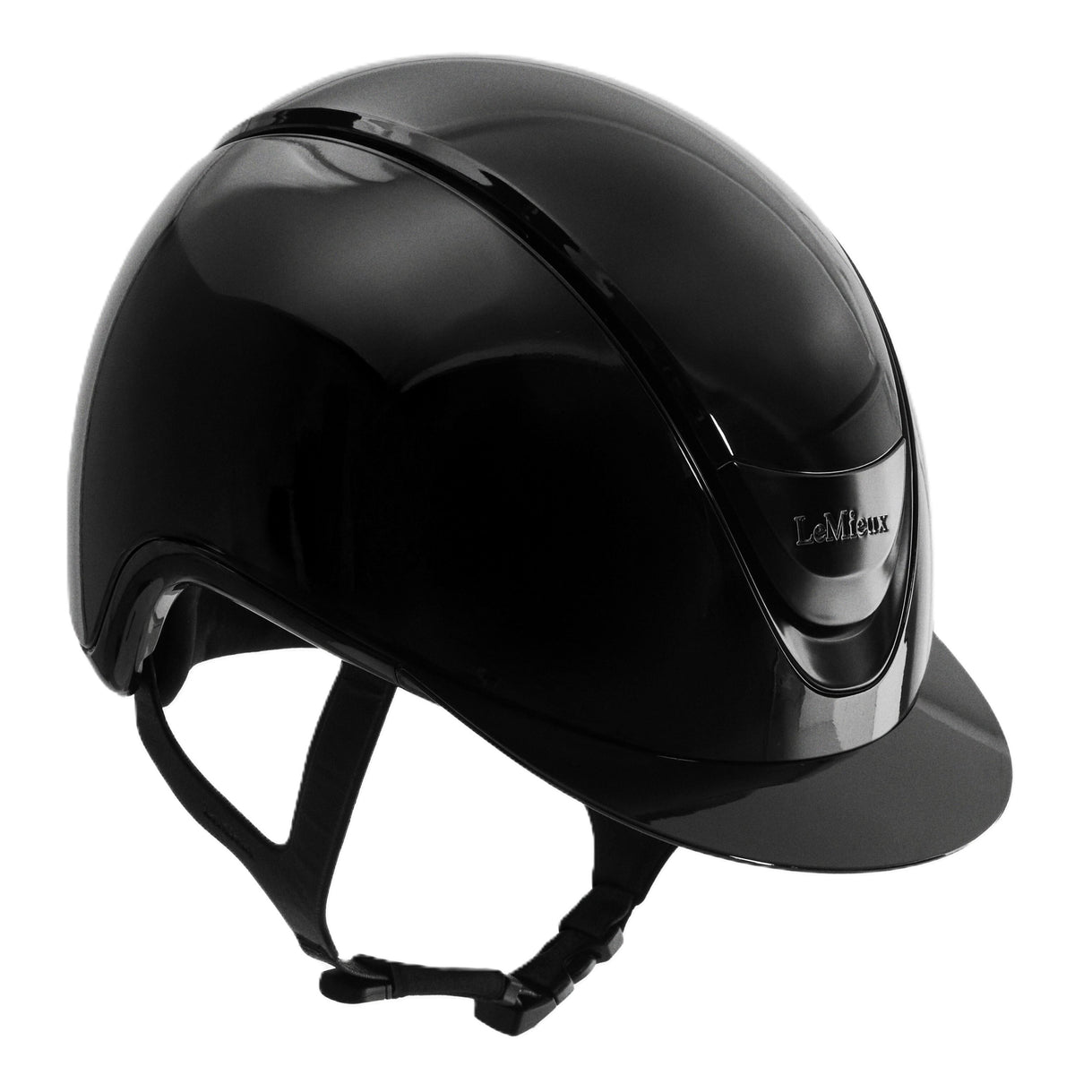 LeMieux Verv Competition Helmet - Gloss Black